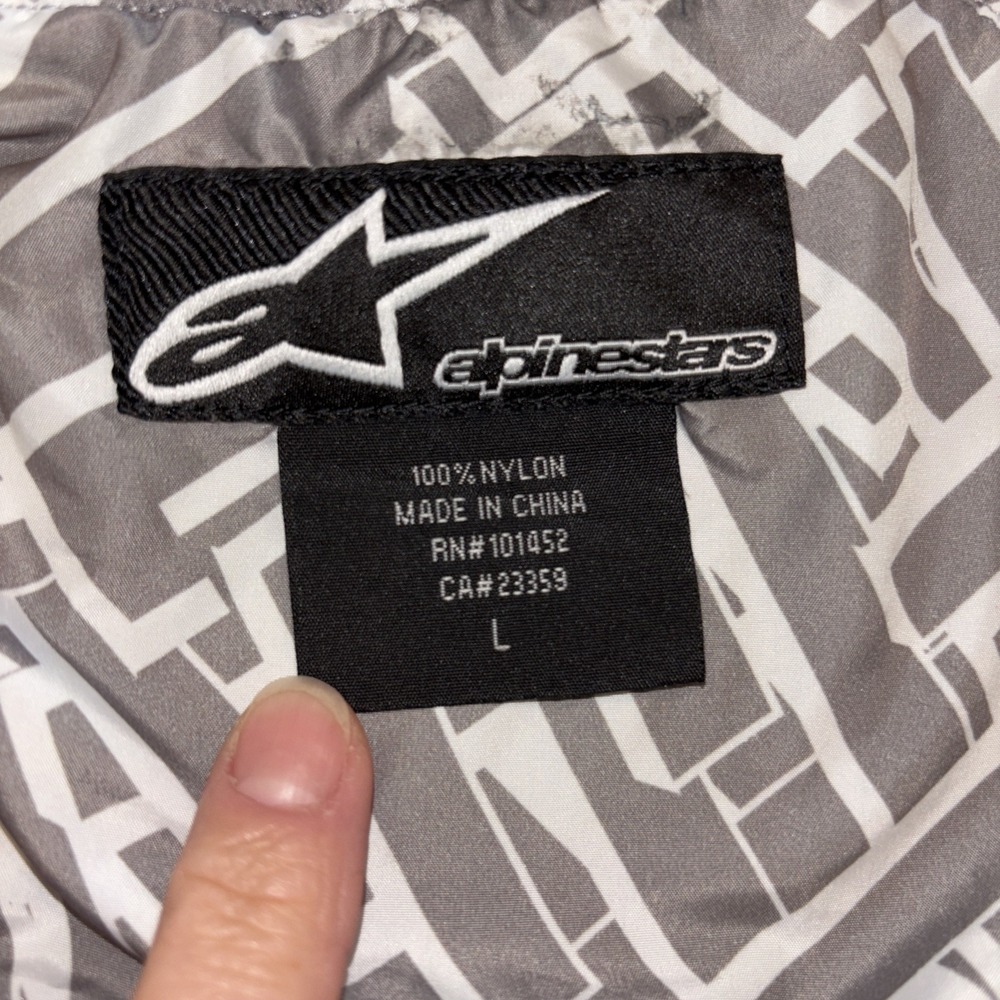 Smashing Pumpkins X AlpineStars Nylon Bomber Jacket Concert Aug. 19th 2008 SZ LG - Picture 6 of 11